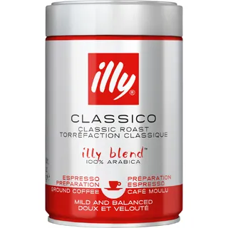 Illy Classico 100% Arabica snelfiltermaling