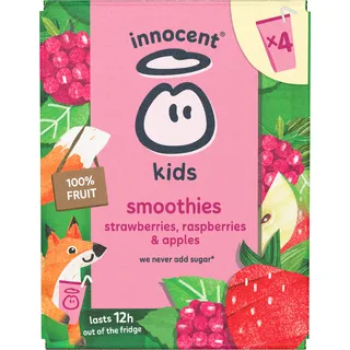 Innocent kids smoothies strawberry raspberry