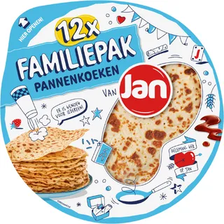 Jan Familiepak Pannenkoeken Naturel