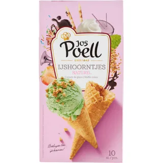 Jos Poell IJshoorntjes naturel