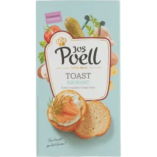 Jos Poell Krokant toast