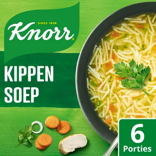 Knorr Dubbelpak soep Kip