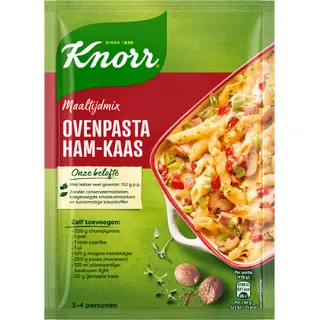 Knorr Maaltijdmix ovenpasta ham-kaas
