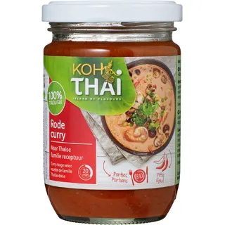 Koh Thai Curry pasta rood