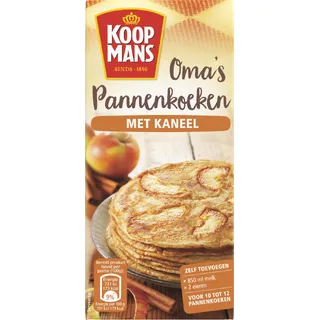Koopmans Mix voor oma's pannenkoeken met kaneel