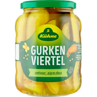 Kühne Gurkenviertel zoetzuur