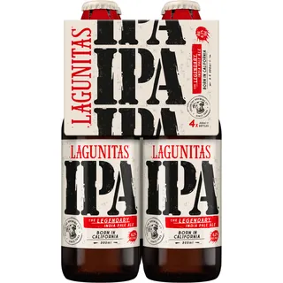 Lagunitas IPA Bier Fles 4 x 300ml 4-pack
