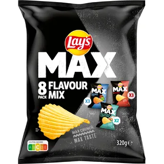 Lays Lay's Max Multipack Ribbel Chips