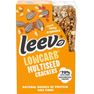 Leev Lowcarb crackers meerzaden