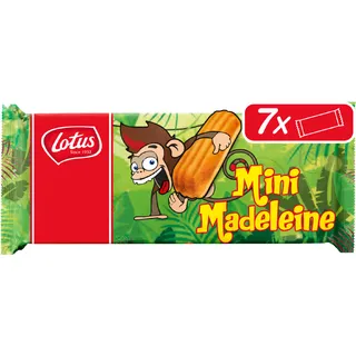 Lotus Cake mini madeleine melk 7-pack
