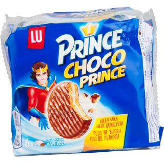 LU Prince Choco koekjes chocolade vanille