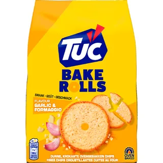 LU Tuc Bake rolls garlic & formaggio