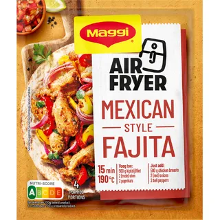 Maggi Airfryer Mexican style fajita