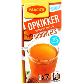 Maggi Opkikker drinkbouillon rundvlees 7-pack