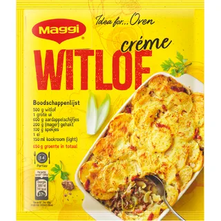 Maggi Ovenschotel witlof cremesaus