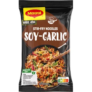 Maggi Stir-fry noodles soy garlic