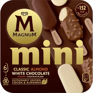 Magnum Mini classic almond white
