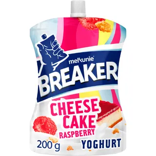 Melkunie Breaker cheesecake framboos yoghurt