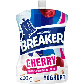 Melkunie Breaker kers yoghurt zonnebloempitten