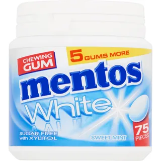 Mentos Gum White sweet mint
