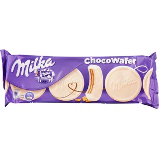 Milka Choco wafels met witte chocolade