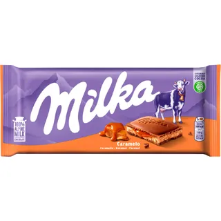 Milka Chocoladereep karamel