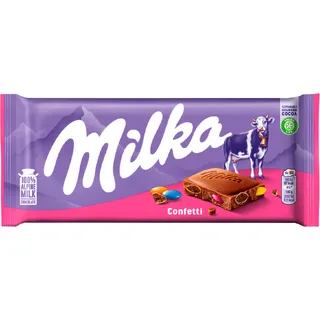 Milka Chocoladereep confetti