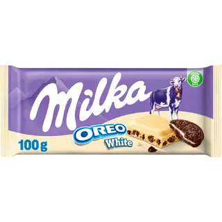 Milka Chocoladereep Oreo wit