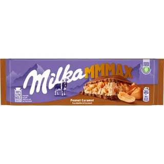 Milka Mmmax chocoladereep noot karamel