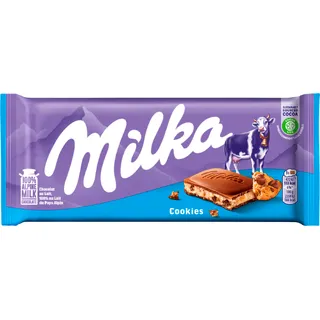 Milka Chocoladereep melk cookies