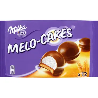Milka Melo cakes chocolade cakejes