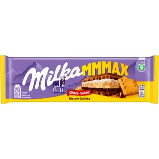 Milka Mmmax chocoladereep choco-swing biscuit