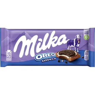Milka Chocoladereep oreo sandwich