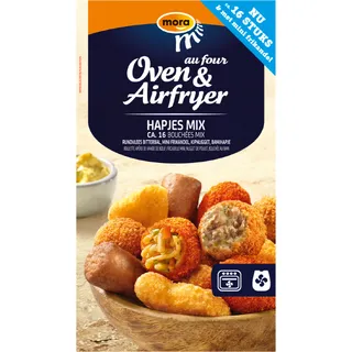 Mora Oven & airfryer hapjes mix 16-pack