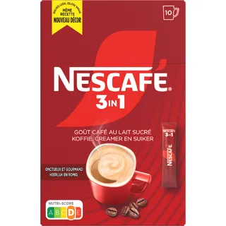Nescafé Nescafé 3in1 smooth & rich oploskoffie