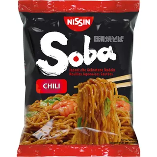 Nissin Soba chili noodles