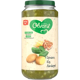 Olvarit Spinazie kip aardappel