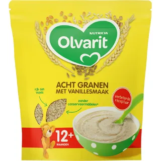 Olvarit Acht granen vanillesmaak