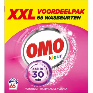 Omo Poeder wasmiddel kleur