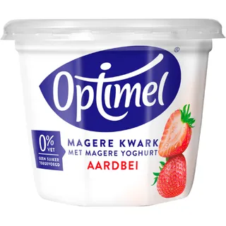 Optimel Magere kwark aardbei