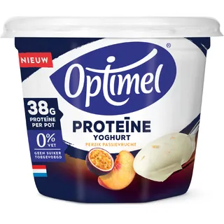 Optimel Proteïne yoghurt perzik passievrucht