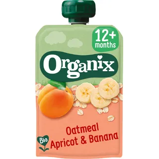 Organix Knijpfruit haver abrikoos banaan