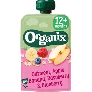 Organix Knijpfruit haver appel banaan