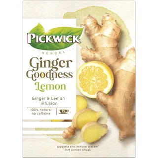 Pickwick Ginger goodness lemon kruidenthee