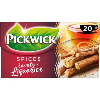 Pickwick Spices zoethout zwarte thee