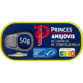 Princes Ansjovisfilets met kappertjes