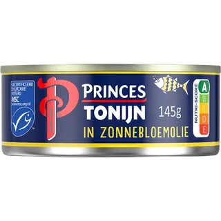 Princes Tonijnstukken in zonnebloemolie
