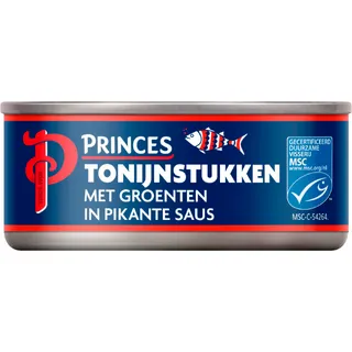 Princes Tonijnstukken groenten