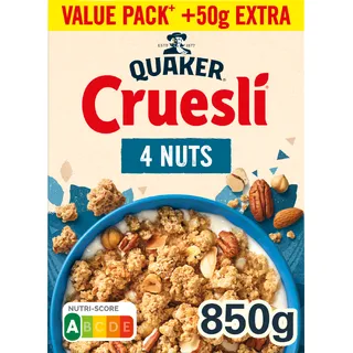 Quaker Cruesli 4 nuts