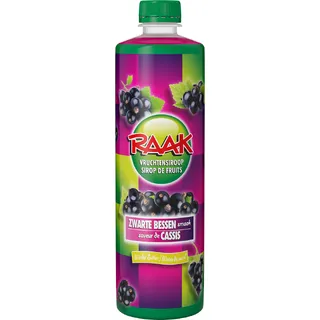 Raak Vruchtensiroop zwarte bessen